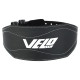 Пояс атлетичний шкіряний VELO VL-9741 спинка-15см розмір-S-XXL чорний-білий