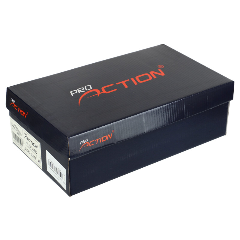 Сороконіжки футбольні Pro Action VL20752-MD-DGOR розмір 40-45 сірий-помаранчевий