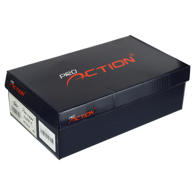 Сороконіжки футбольні Pro Action VL22587-TF-WB розмір 40-45 білий-синій