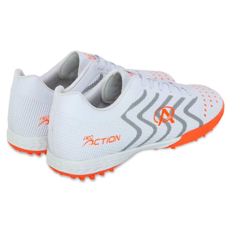 Сороконіжки футбольні Pro Action VL22587-TFY-WO розмір 35-40 білий-помаранчевий