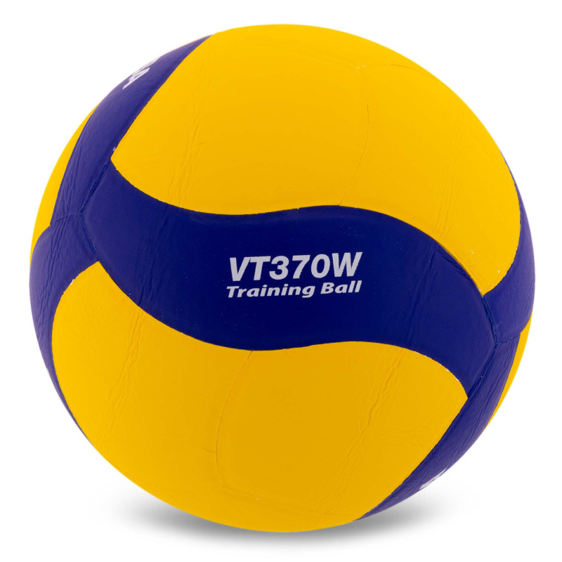М'яч волейбольний MIKASA VT370W №5 PU жовтий-синій
