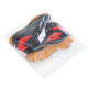 Борцовки взуття для боротьби Wrestling DIFENO W-4010-5 розмір 36-40 чорний-червоний