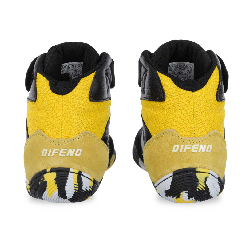 Борцювання Wrestling DIFENO W-4010L-3 розмір 36-40 чорний-жовтий