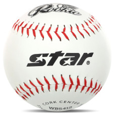 М'яч для софтболу Rookie SOFTBALL STAR WB5412 білий