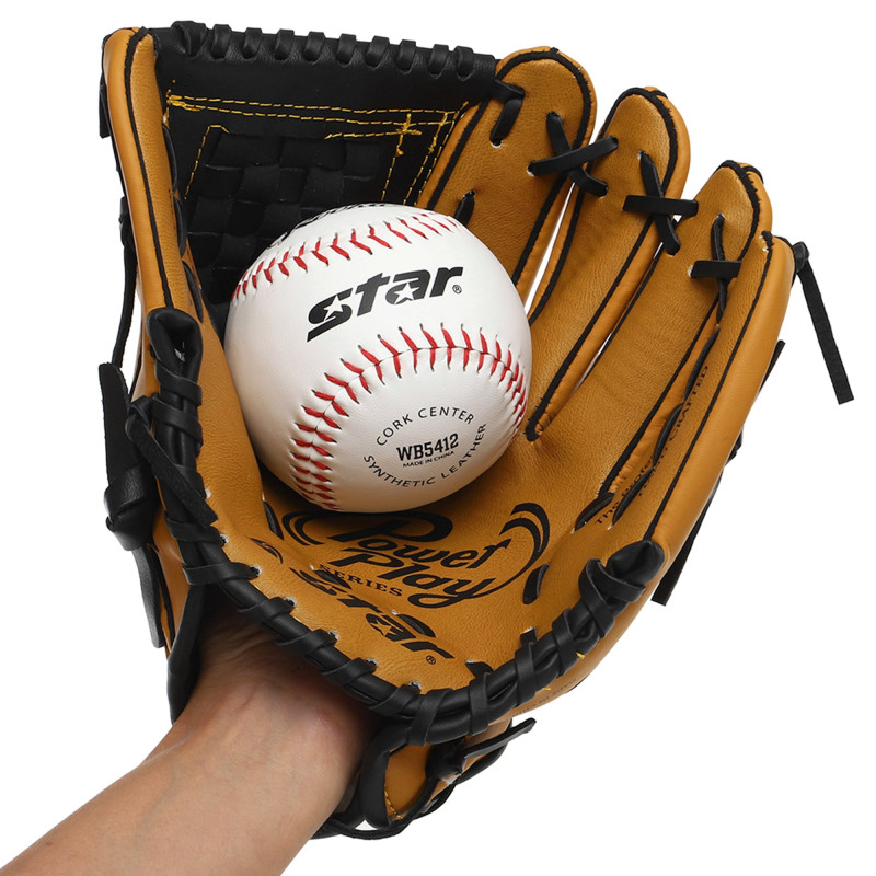 М'яч для софтболу Rookie SOFTBALL STAR WB5412 білий