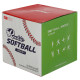 М'яч для софтболу Rookie SOFTBALL STAR WB5412 білий