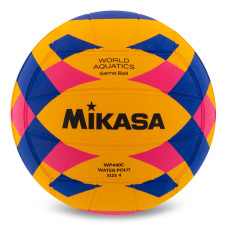 М'яч для водного поло MIKASA WP440C №4 жовтий-синій-рожевий