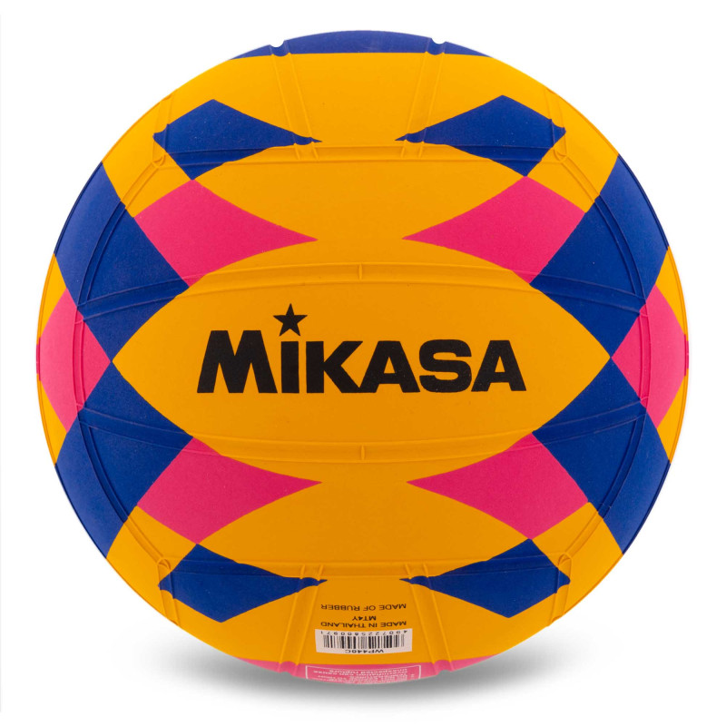 М'яч для водного поло MIKASA WP440C №4 жовтий-синій-рожевий