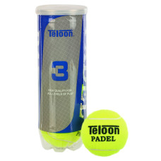М'ячі для падел-тенісу TELOON PADEL WZPA818003-PADEL TP-6063 3шт салатовий