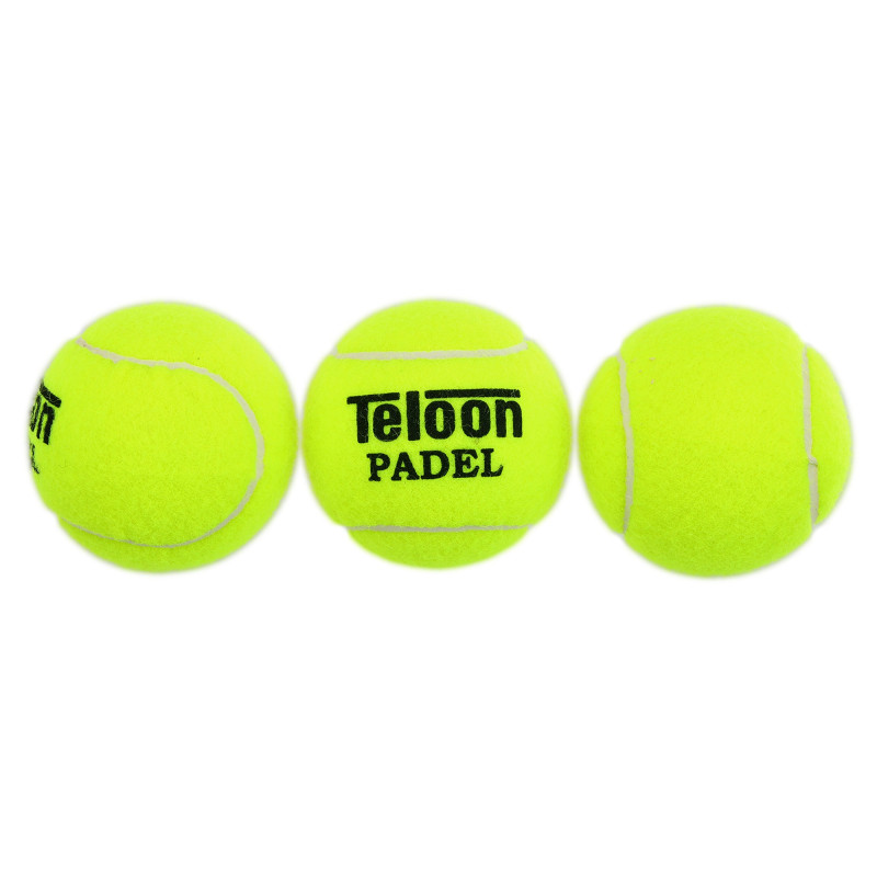 М'ячі для падел-тенісу TELOON PADEL WZPA818003-PADEL TP-6063 3шт салатовий