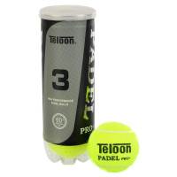М'ячі для падел-тенісу TELOON PADEL PRO+ WZPA818003-PRO TP-8183 3шт салатовий