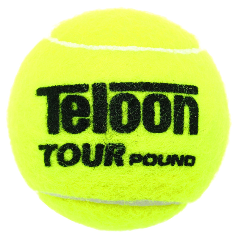 М'яч для великого тенісу TELOON POUND 4шт WZT828004 салатовий