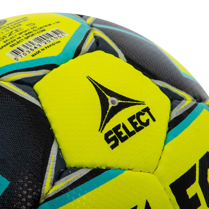 М'яч футбольний SELECT X-TURF V23 X-TURF-5YB №5 жовтий-синій