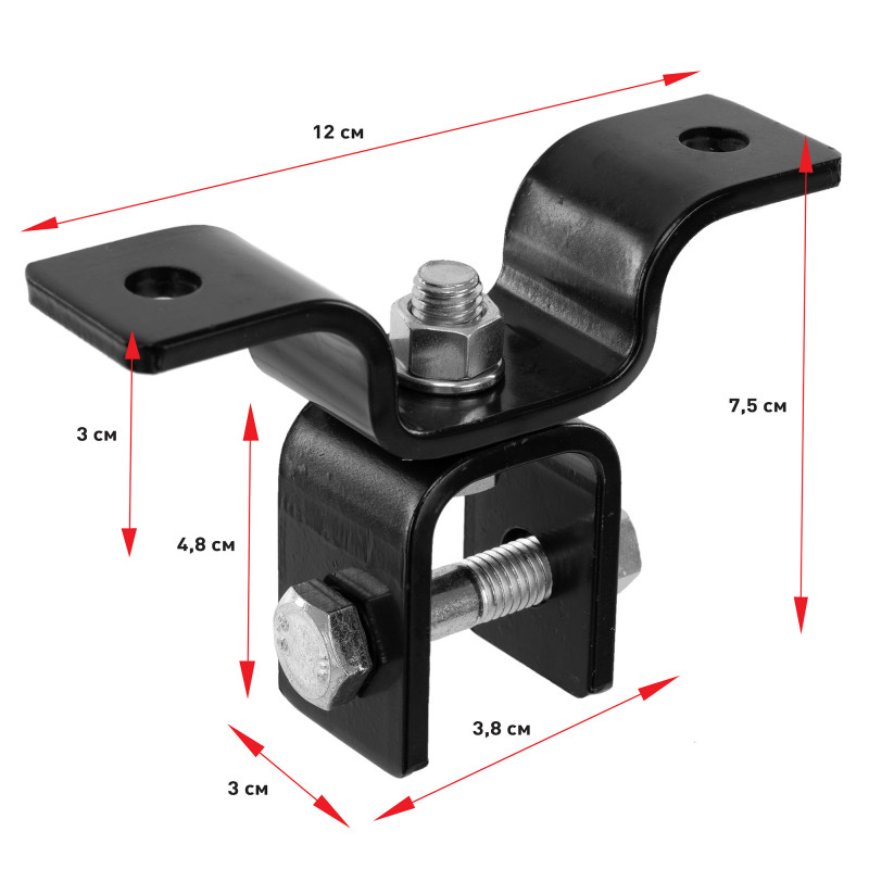 Вертлюг кріплення для боксерської груші MAXXMMA X1HB1 WOOD BEAM HEAVY BAG HANGER чорний