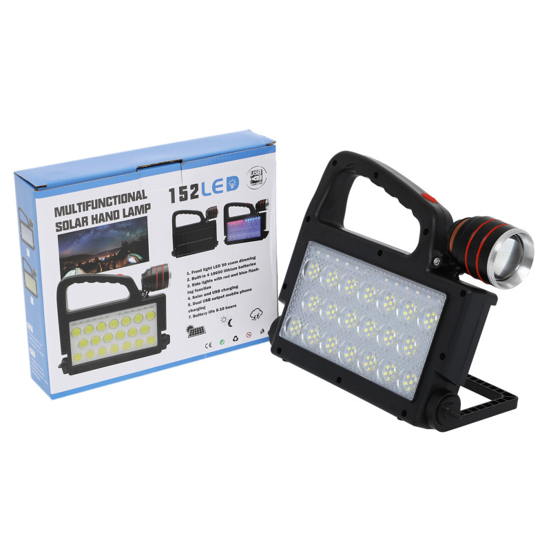 Ліхтар-прожектор переносний X-BALOG XG-152-SMD чорний