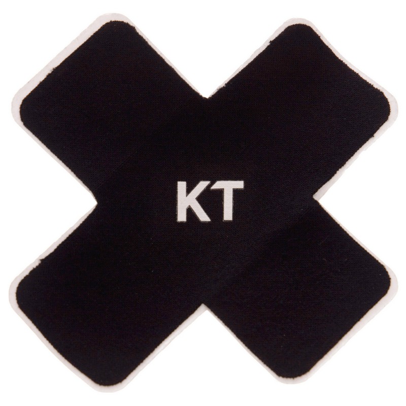 Кінезіо тейп призначений для спрямованого знеболювання KT TAPE PRO X Kinesio tape XSTRIP 15шт чорний