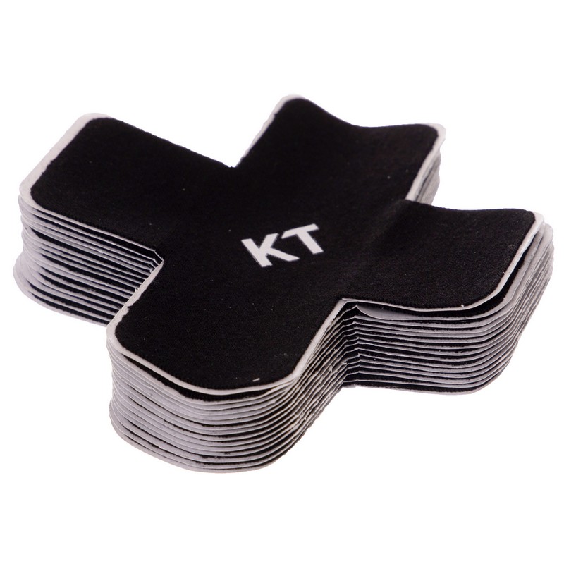 Кінезіо тейп призначений для спрямованого знеболювання KT TAPE PRO X Kinesio tape XSTRIP 15шт чорний