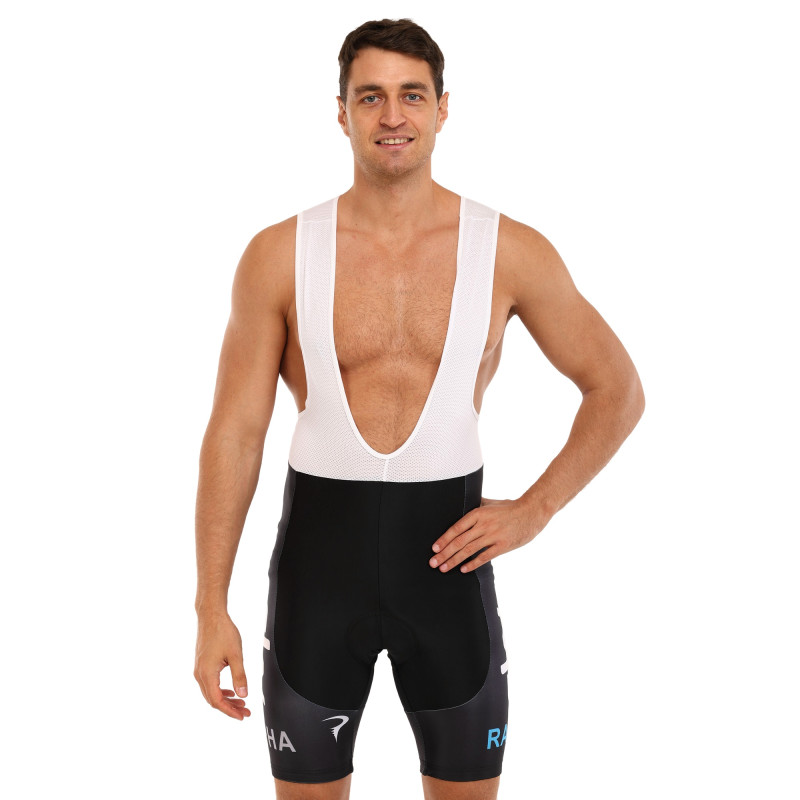 Велоформа літня джерсі та шорти з лямками SPOINT SKY Y-153 M-3XL білий-чорний
