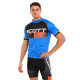 Велоформа літня джерсі та шорти з лямками SPOINT SCOTT Y-89 M-3XL синій-чорний