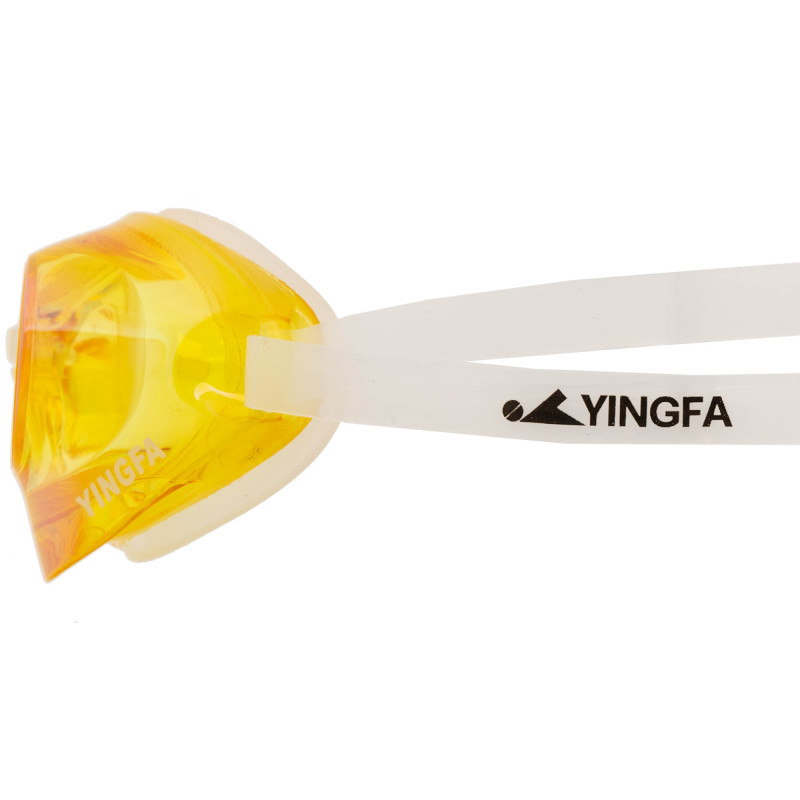 Окуляри для плавання стартові райдужні лінзи YINGFA Y-N2AF-V кольори в асортименті