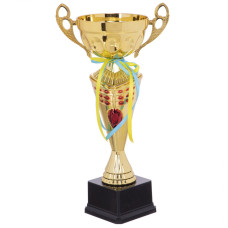 Кубок спортивний нагородний SP-Sport Flame Y153A висота 36см золотий