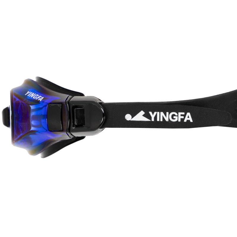 Окуляри для плавання дорослі райдужні лінзи YINGFA Y680AF-V кольори в асортименті