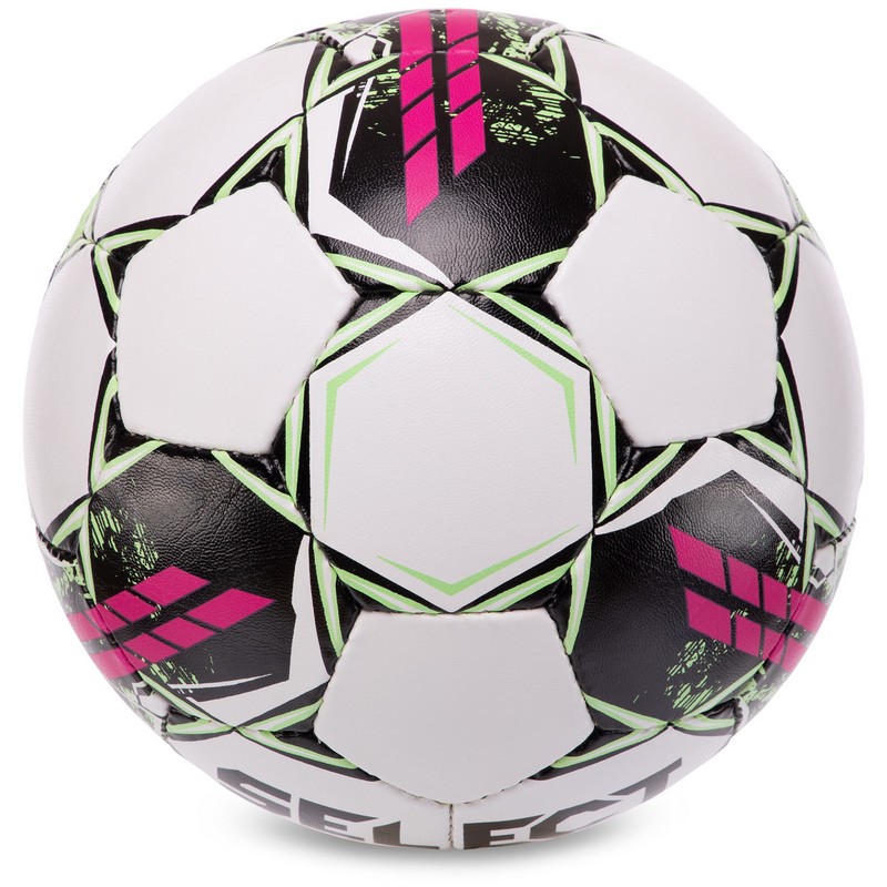 М'яч для футзалу SELECT FUTSAL ATTACK V22 Z-ATTACK-WP №4 білий-рожевий