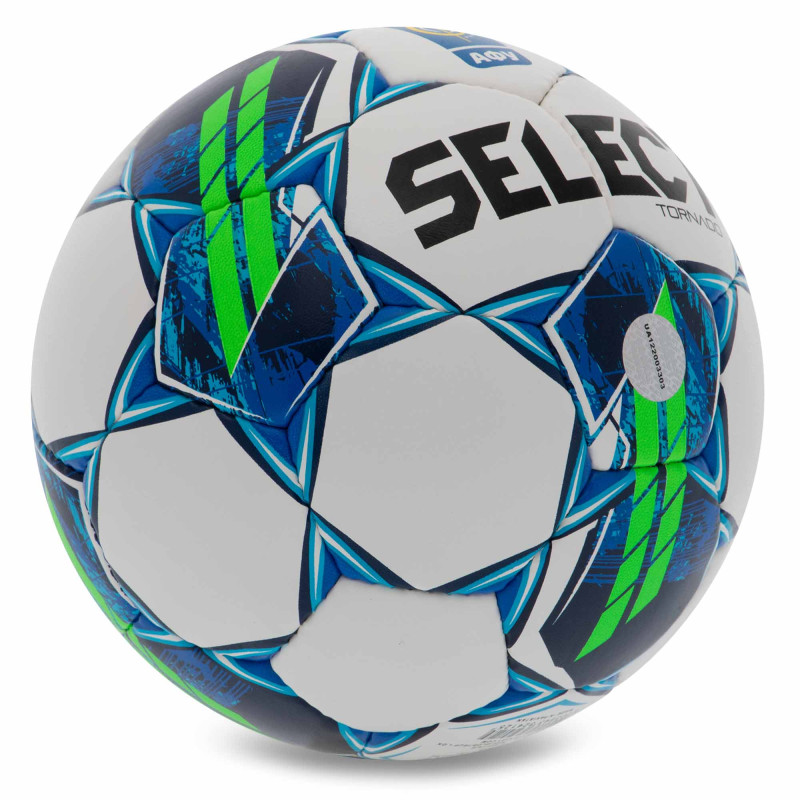 М'яч для футзалу SELECT FUTSAL TORNADO FIFA QUALITY PRO V23 Z-TORNADO-WB №4 білий-синій