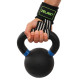 Напульсник спортивний фіксатор для зап'ястя й кисті з лямкою для тяги Zelart ZB-3872 2шт чорний