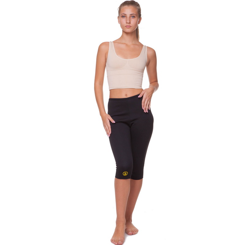 Бриджи для схуднення з ефектом сауни HOT SHAPERS ZD-4576 S-3XL чорний