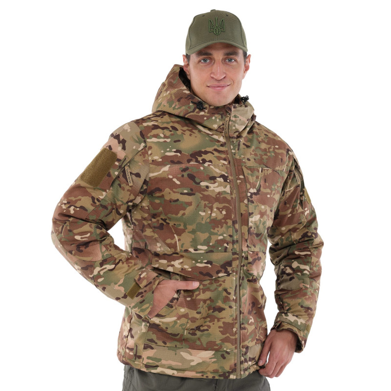 Куртка бушлат тактична Military Rangers ZK-M301 розмір M-4XL колір Камуфляж Multicam