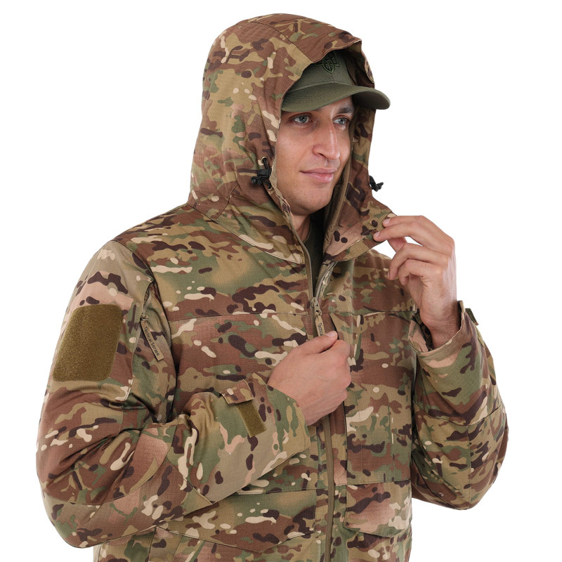 Куртка бушлат тактична Military Rangers ZK-M301 розмір M-4XL колір Камуфляж Multicam